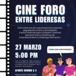 cine foro entre lideresas