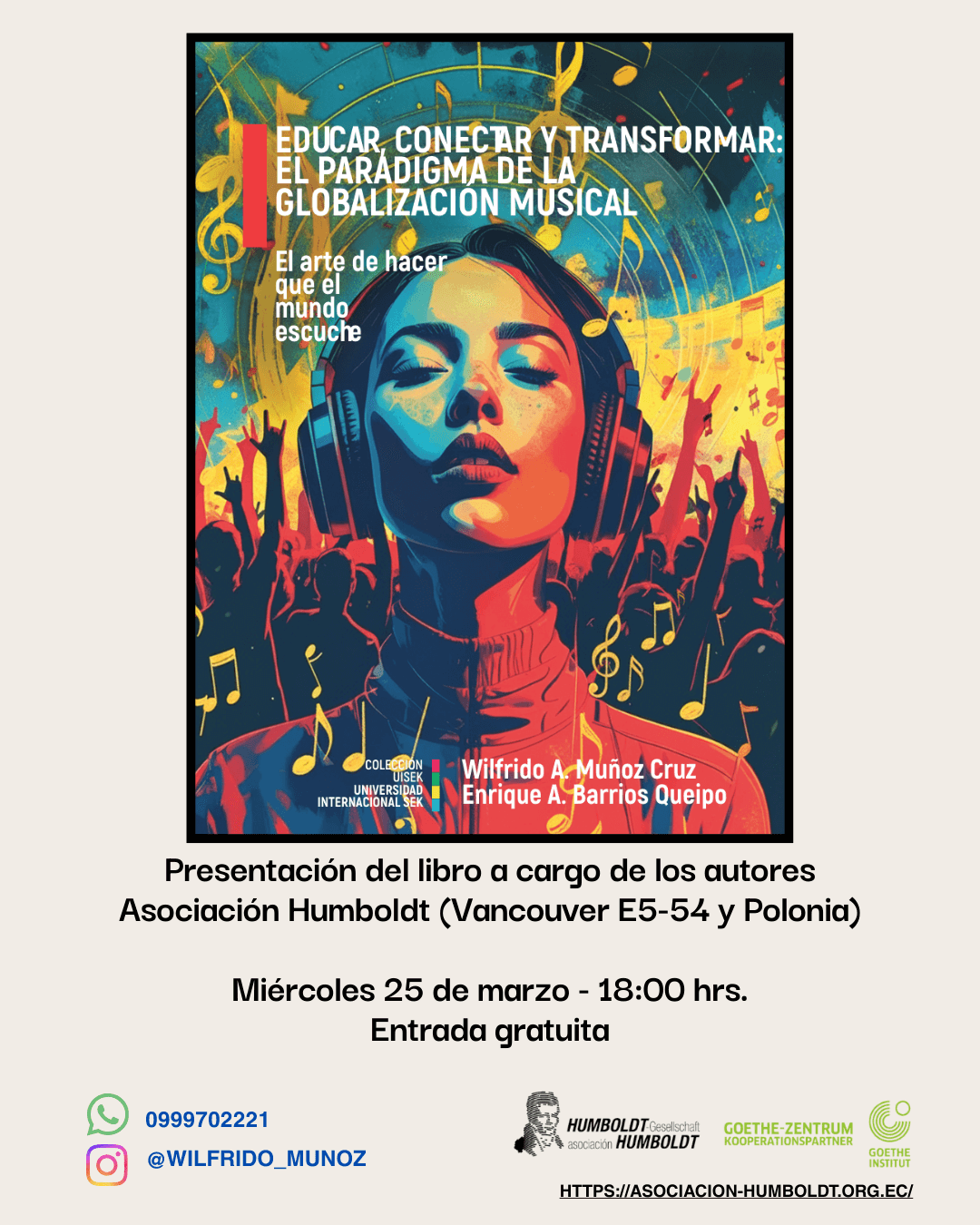 lanzamiento de libro educar conectar transformar