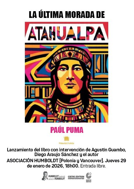 lanzamiento de libro la última morada de atahualpa