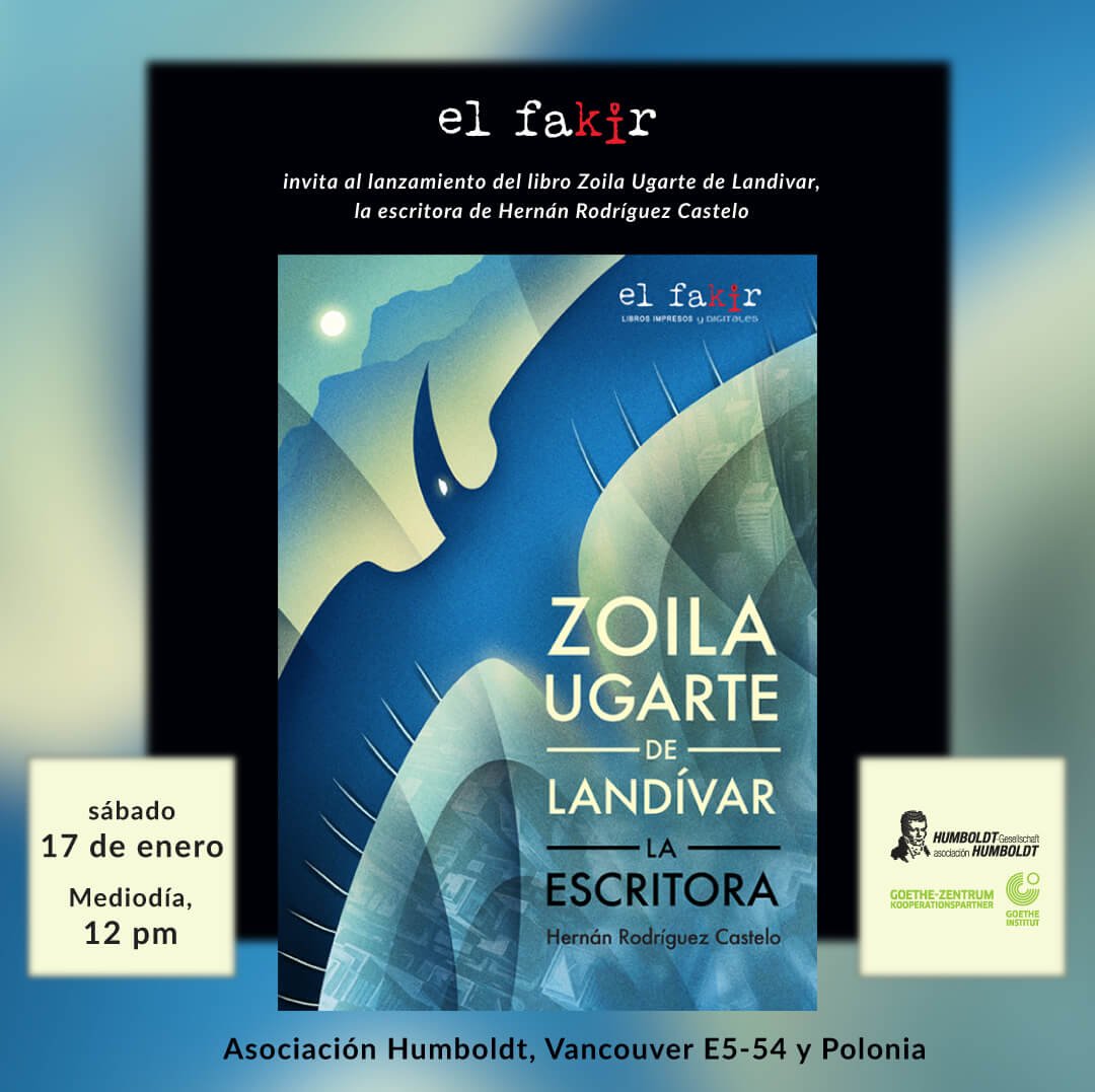 presentación de libro zoila ugarte de landivar la escritora