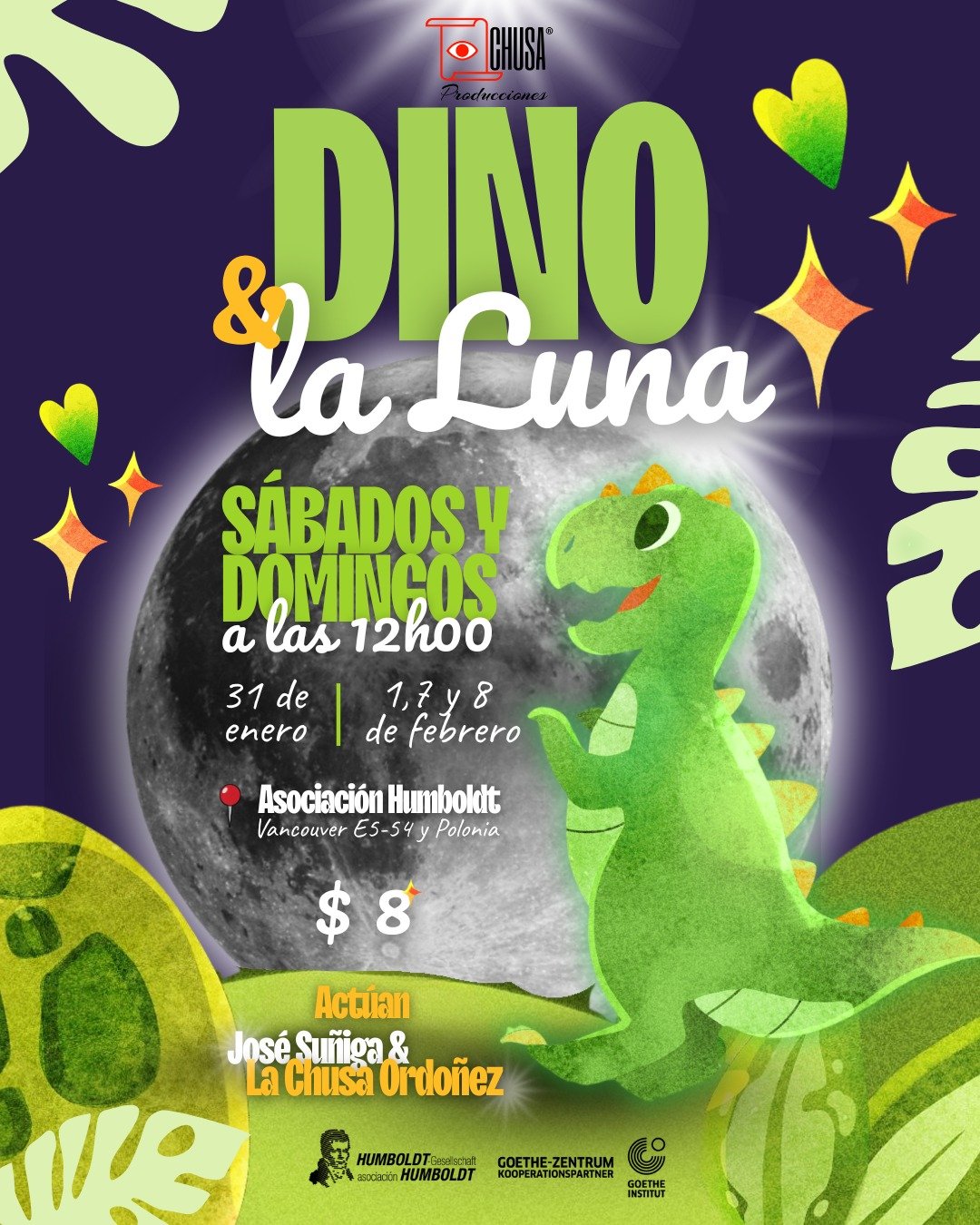 teatro familiar dino y la luna