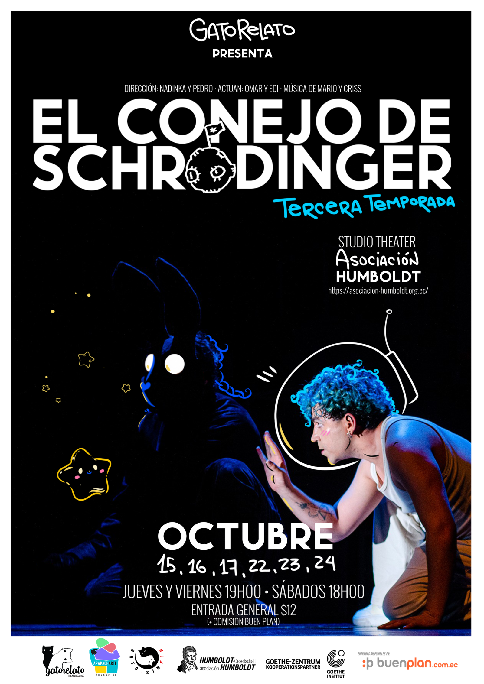 teatro el conejo de schrodinger